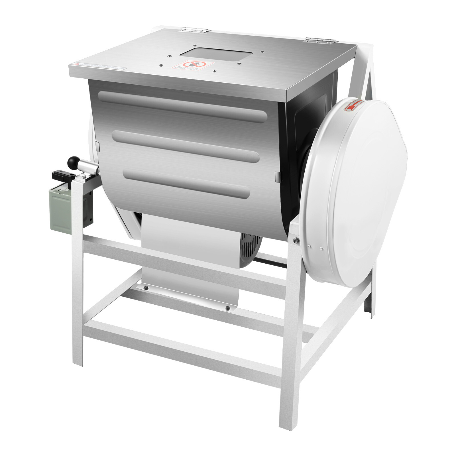 110V 15kg Commercial Dough Mixer Machine, 30QT Electric Flour Kneading Machine
