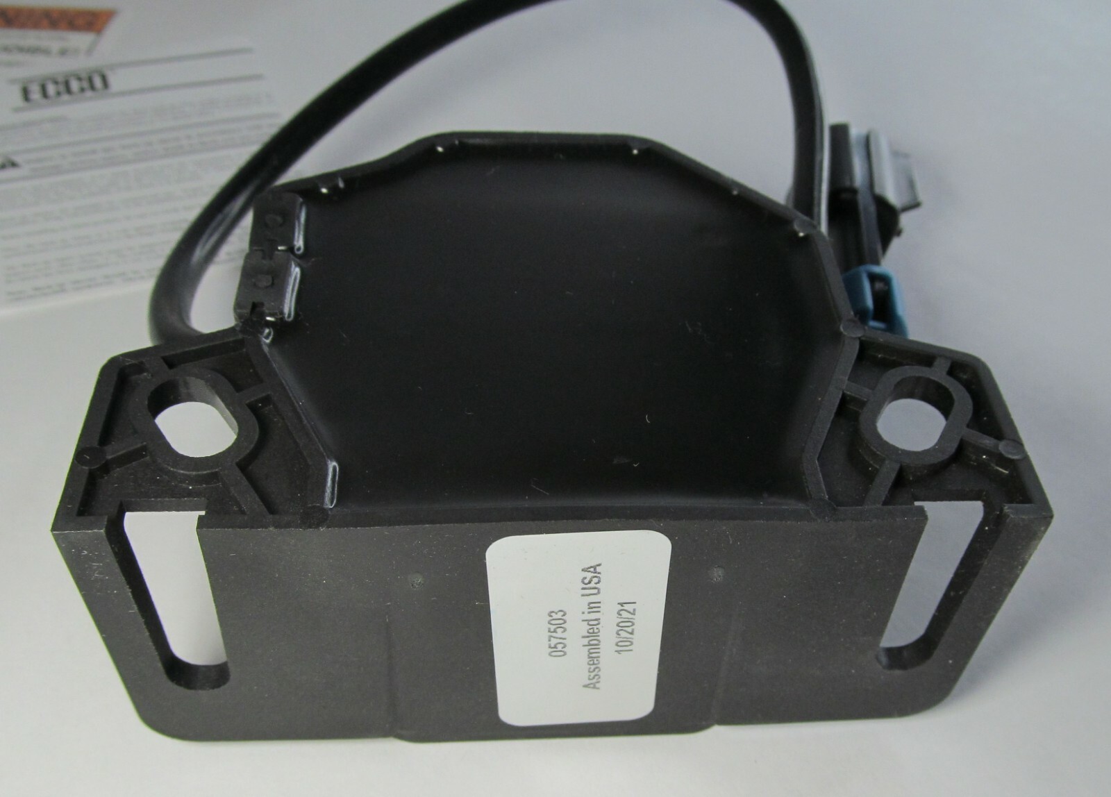 ECCO 575/ OEM JLG 8270621 BACKUP ALARM 107dB 12V-24 VDC/VCC FORKLIFT/ ARIAL LIFT