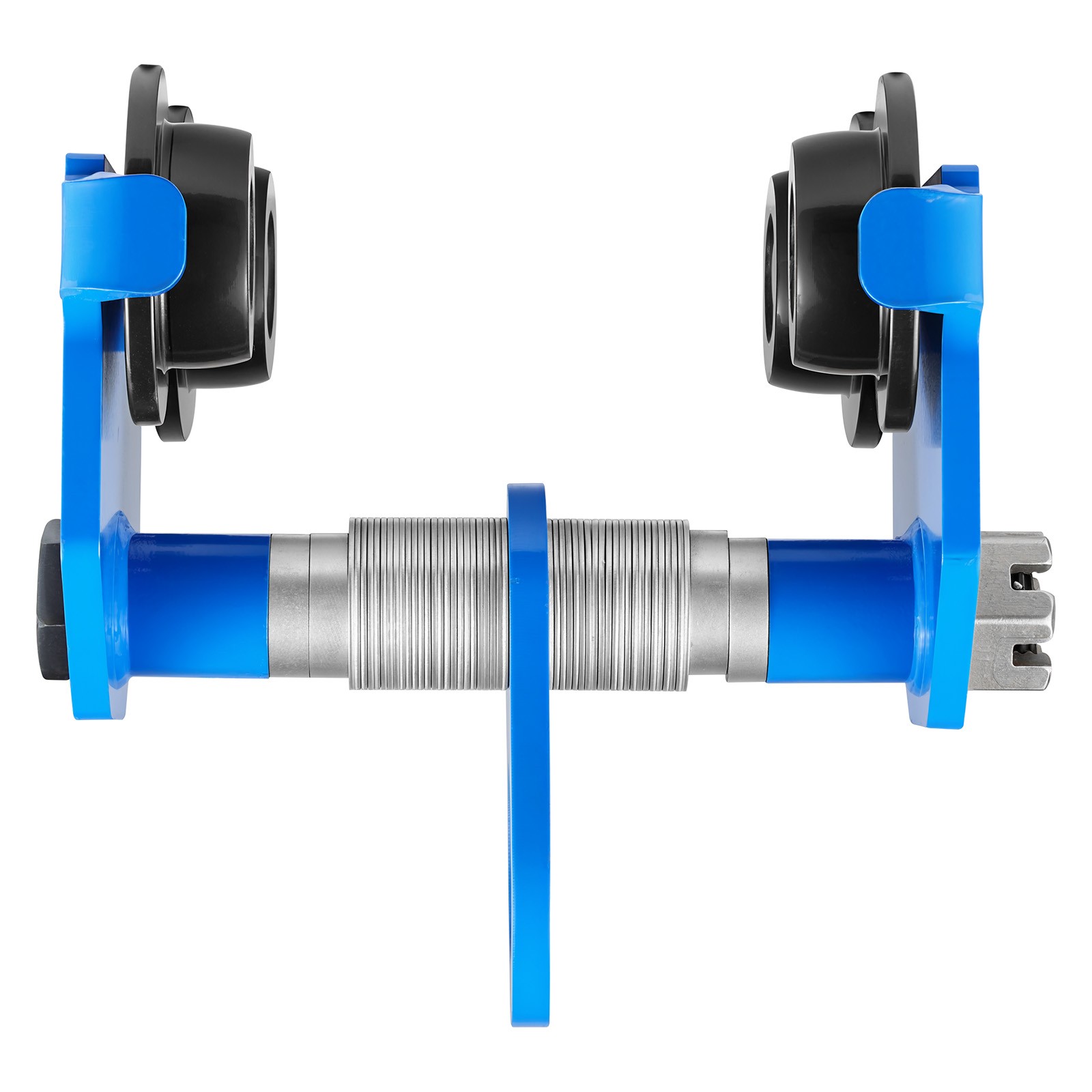 Uimoso Manual Push Beam Trolley, 2-Ton Capacity, Adjustable 2.4″-7″ Width