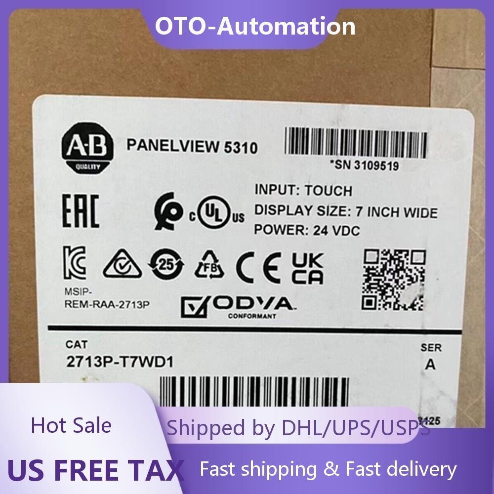 NEW 2713P-T7WD1 Allen Bradley 2713PT7WD1 Panelview 5310 Terminal US Free Tax