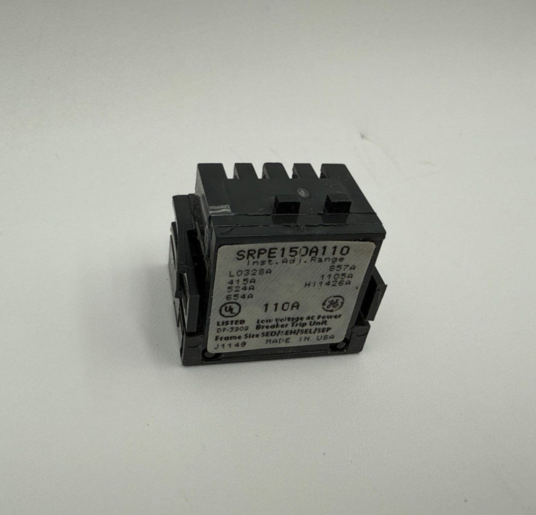 GE SRPE150A110 Rating Plug 110A SRPE150 110 Amp Frame SEDA SEHA SELA SEPA Used