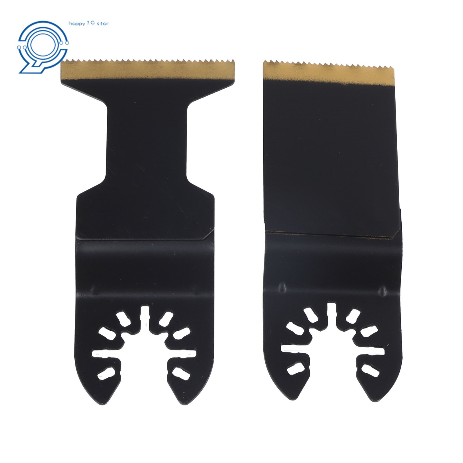 28 Pack Universal Titanium Multitool Oscillating Saw Blades for Wood Plastics