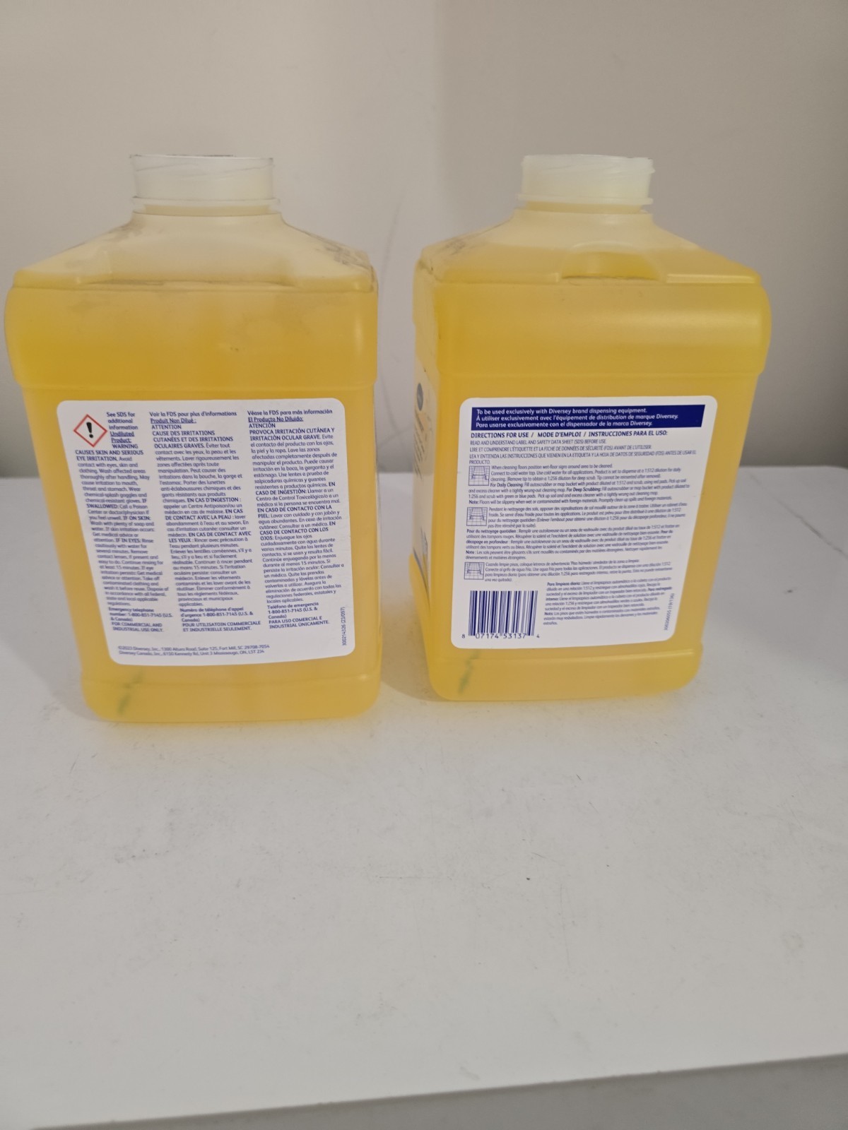 Diversey Prominence J-Fill Floor Cleaner 5L 2 Pack Concentrate 94996466