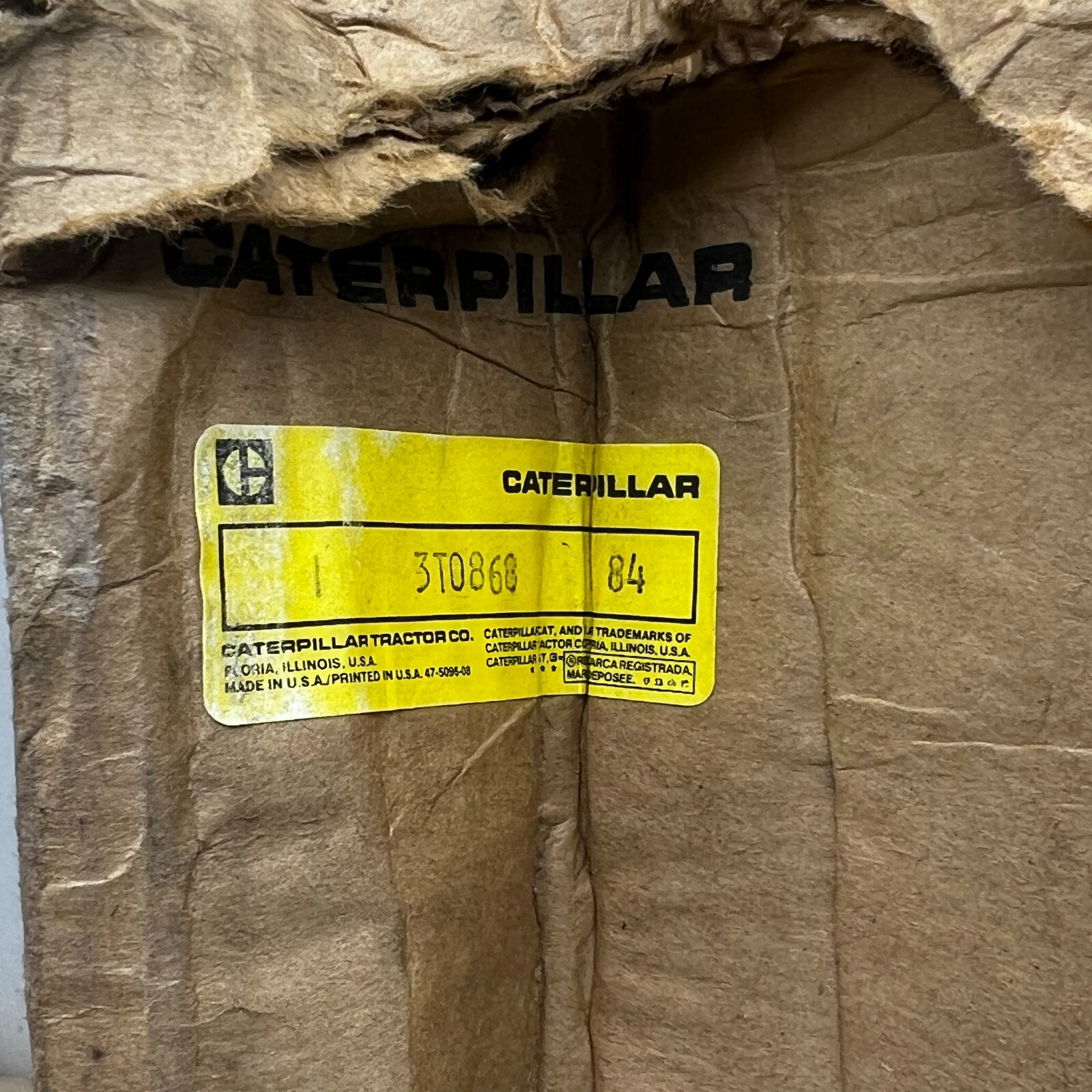 Genuine CAT Caterpillar 3T0868 Solenoid 24V (Bosch 0331410002) ~Some Oxidation~