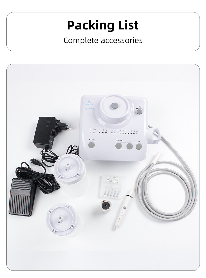Dental Ultrasonic Piezo Scaler 2 Bottles Fits EMS Cavitron Woodpecker Handpiece