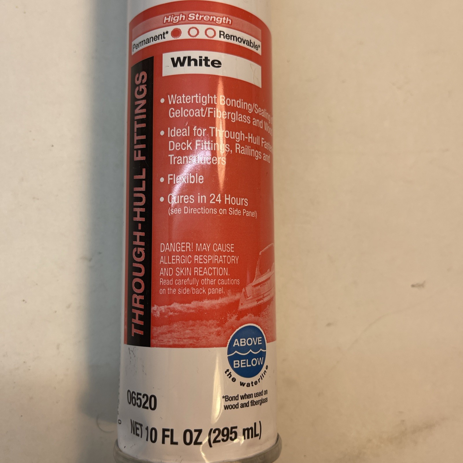 3M Marine Adhesive Sealant Fast Cure 5200 (06520) White “No Tip “ (13d)