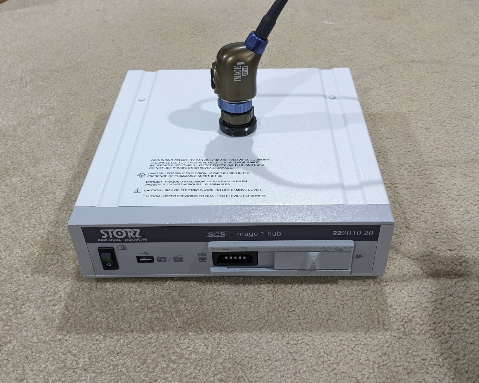 Karl Storz Image 1 HD 22201020 w/ ICM (USB) and 22220055 H3-Z Head