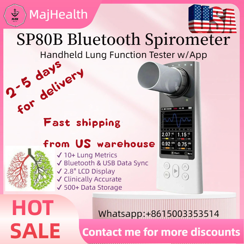 Bluetooth Spirometer-Lung Function Tester w/App Give away Fast shipping from US