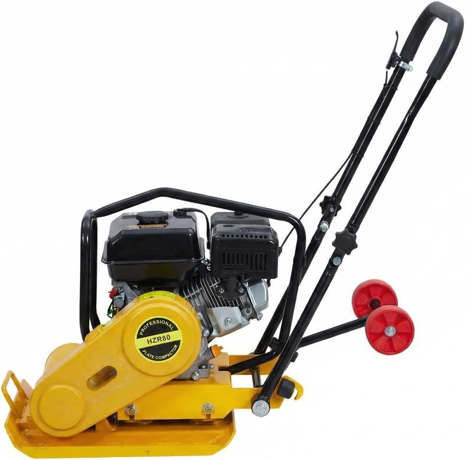 Plate Compactor Rammer Dirt Soil Asphalt Tamper 7HP 212CC Gas Jump Jack Tamper