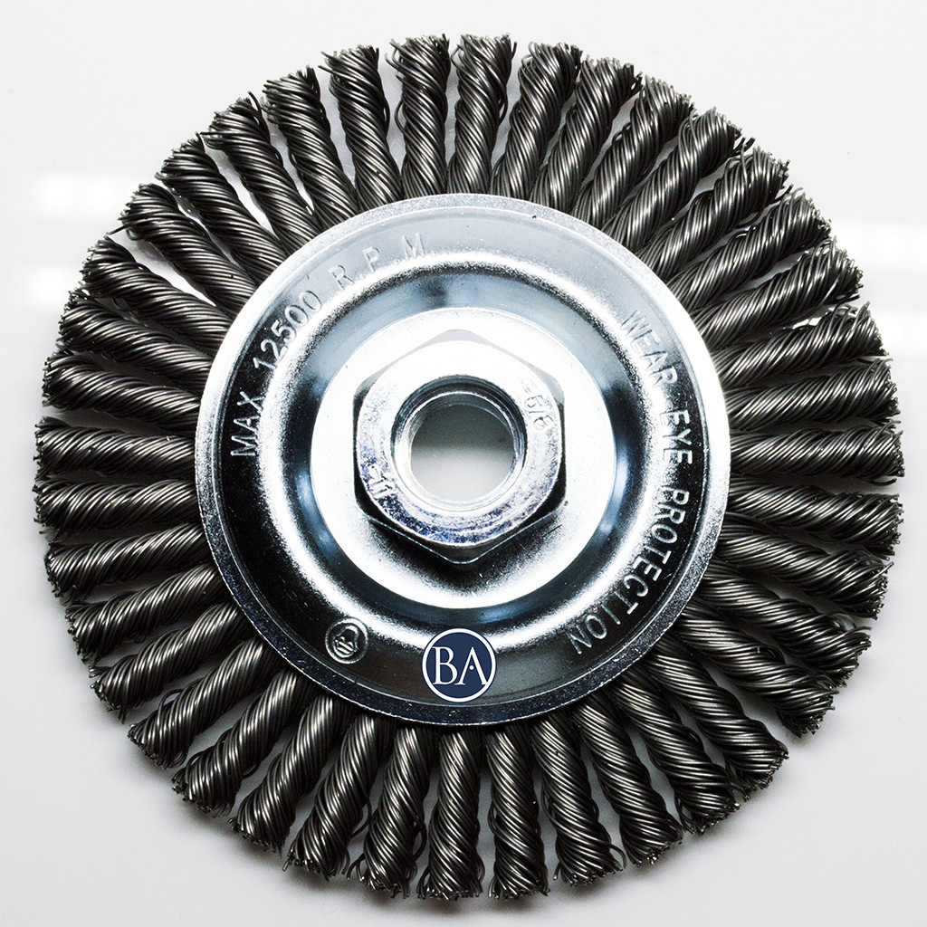 4-1/2″ Stringer Bead Wire Wheel – Carbon Steel