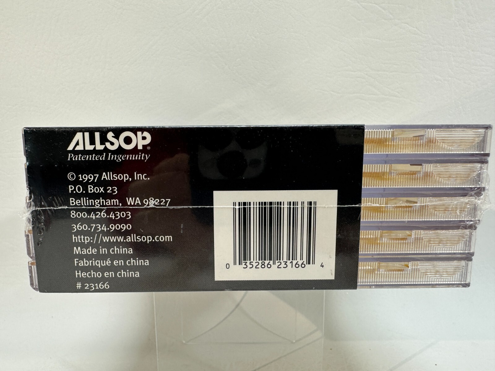 Allsop The New Gold Standard 5 pack CD-ROM, CD, CDR, DVD replacement cases