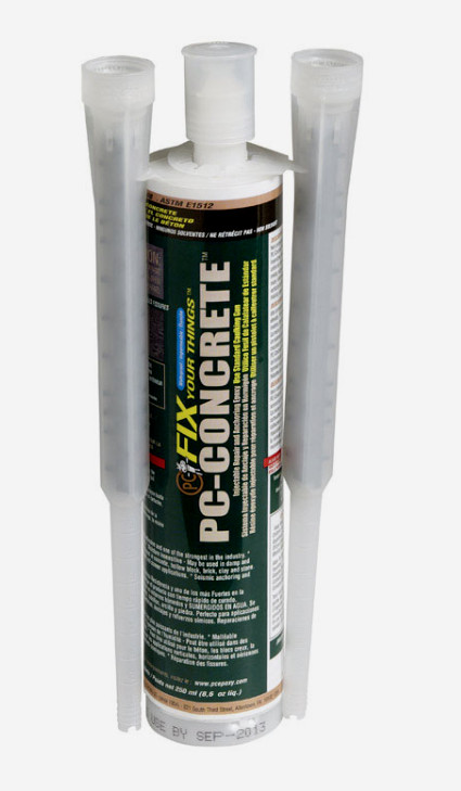 PC-Concrete High Strength EPOXY 250ml Non-Shrinking Wet/Dry Repair Anchor 072561