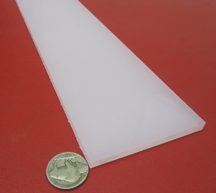 Polypropylene Bar 1/4″ (.250″) Thick x 3.00″ Wide x 48″ Long, 4 pcs, 16 feet