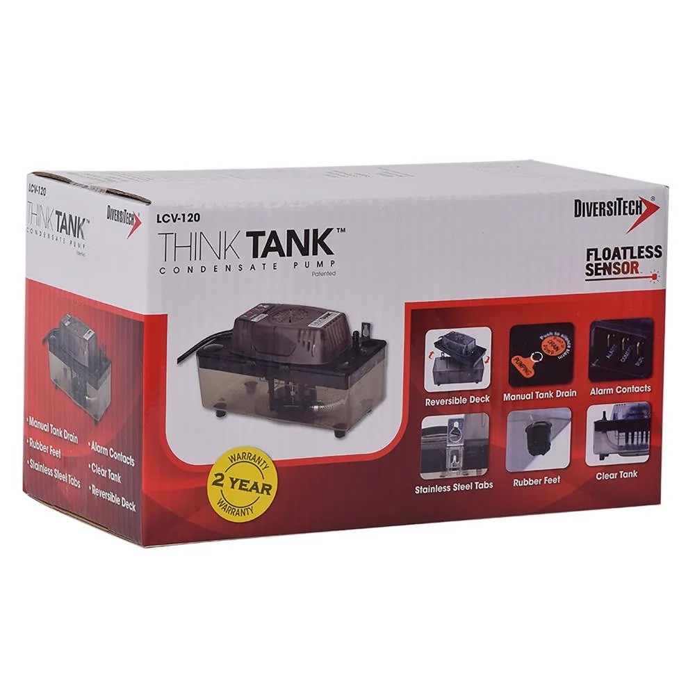 (Brand New) DiversiTech LCV-120 Think Tank 120V Condensate Pump