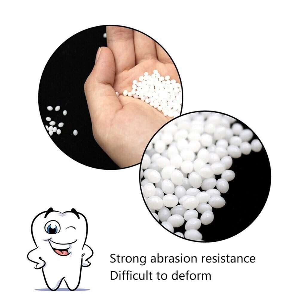 Dental Thermal Beads Replacement Temporary 25g ﻿Tooth Denture False Repair Tool