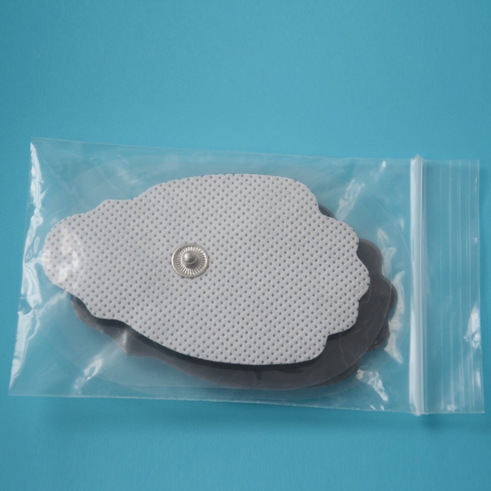 TENS Large Snap On Electrode Pads, 10 Pairs (20 Pads)