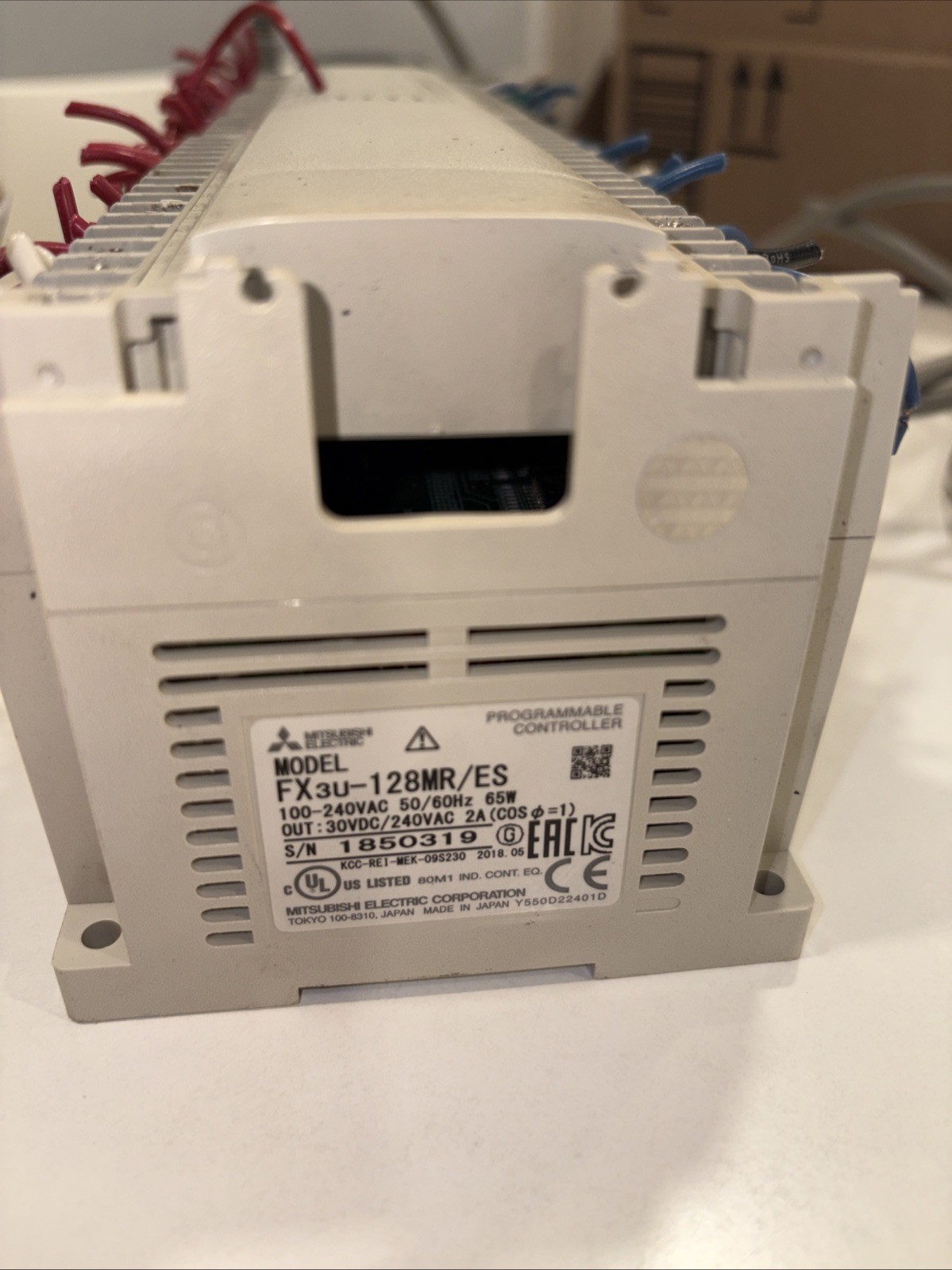 Mitsubishi FX3u-128MR/ES PLC Programmable Logic Controller Ryko FREE SHIPPING