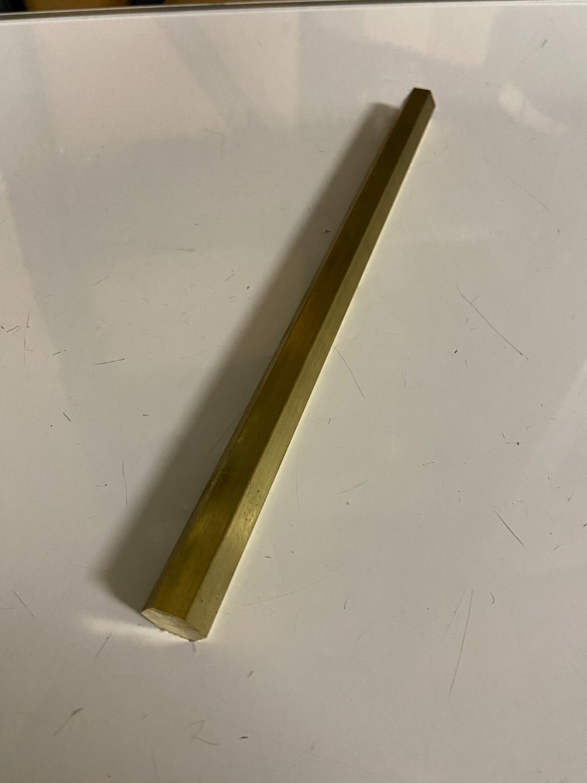 2 Pieces 5/8″ C360 BRASS HEX BAR 12″ long New Lathe Bar Stock .50″ 1/2 Hard
