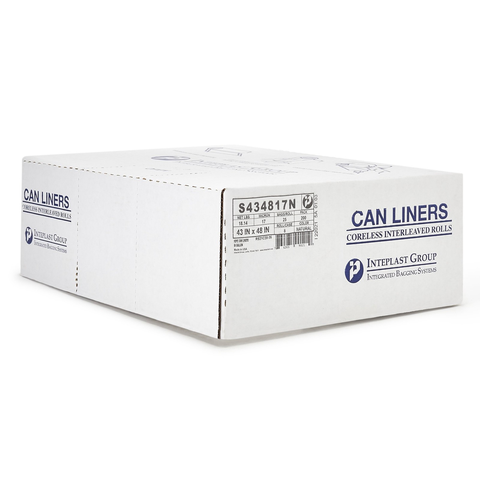 McKesson Trash Bag Extra Heavy Duty 43 x 48″ 56 gal. 17 Mic. Case of 200