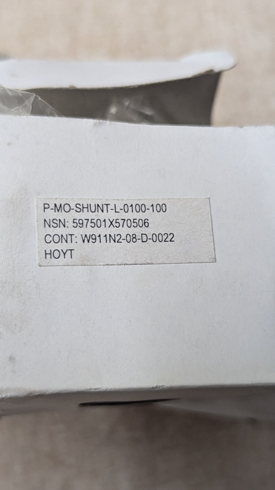 5 Hoyt Shunt LC Base Current P-MO-Shunt-L-0100-100 100mV 100A Amp Panel Lot