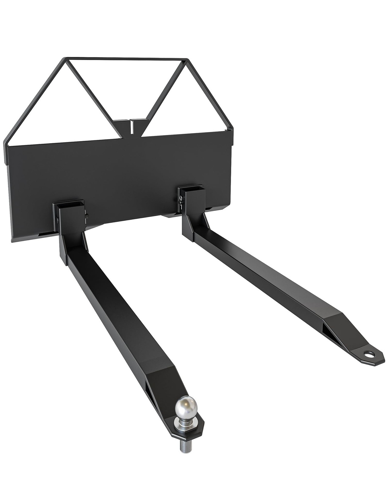 2600 LBS Duty Q235 Steel 46″ Pallet Forks for Tractor Loader Farms Heavy