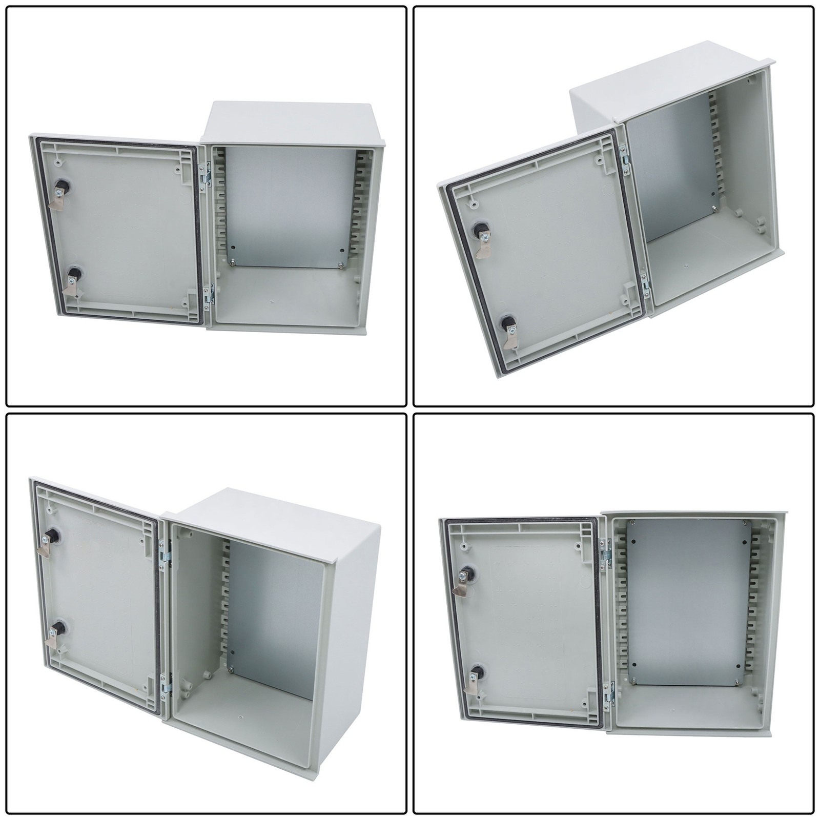 16x12x8inches Fiberglass Electrical Enclosure Box NEMA3 IP65 Junction Box