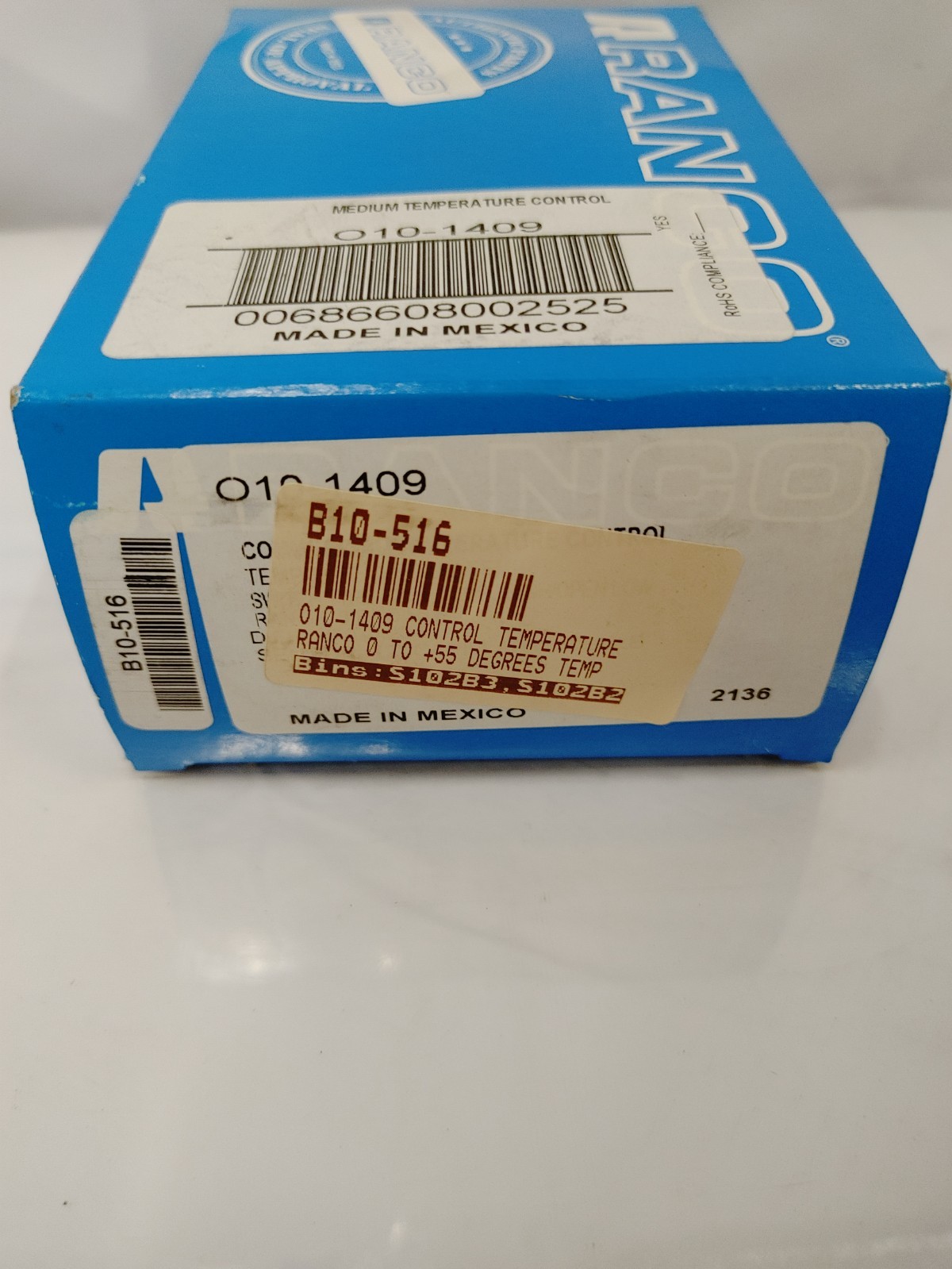 Ranco 010-1409 Temperature Control