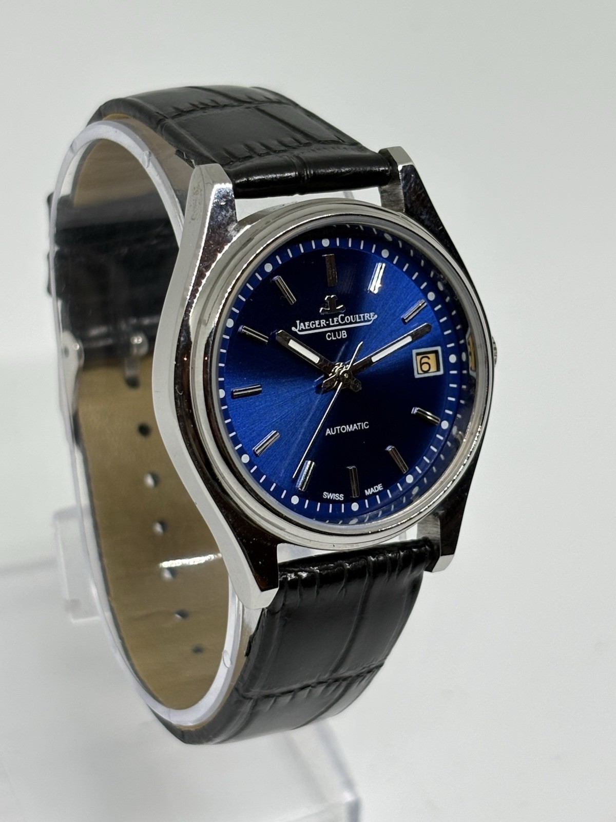 Vintage Jaeger-LeCoultre 25 Jewels Automatic Swiss Made Men’s Watch Blue Dial