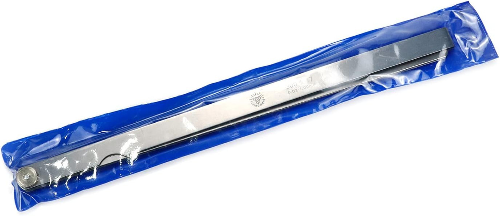 Metric Feeler Gauge Gap Measurement Tool 12-Inch Long 17 Blades 0.02-1.00Mm T…