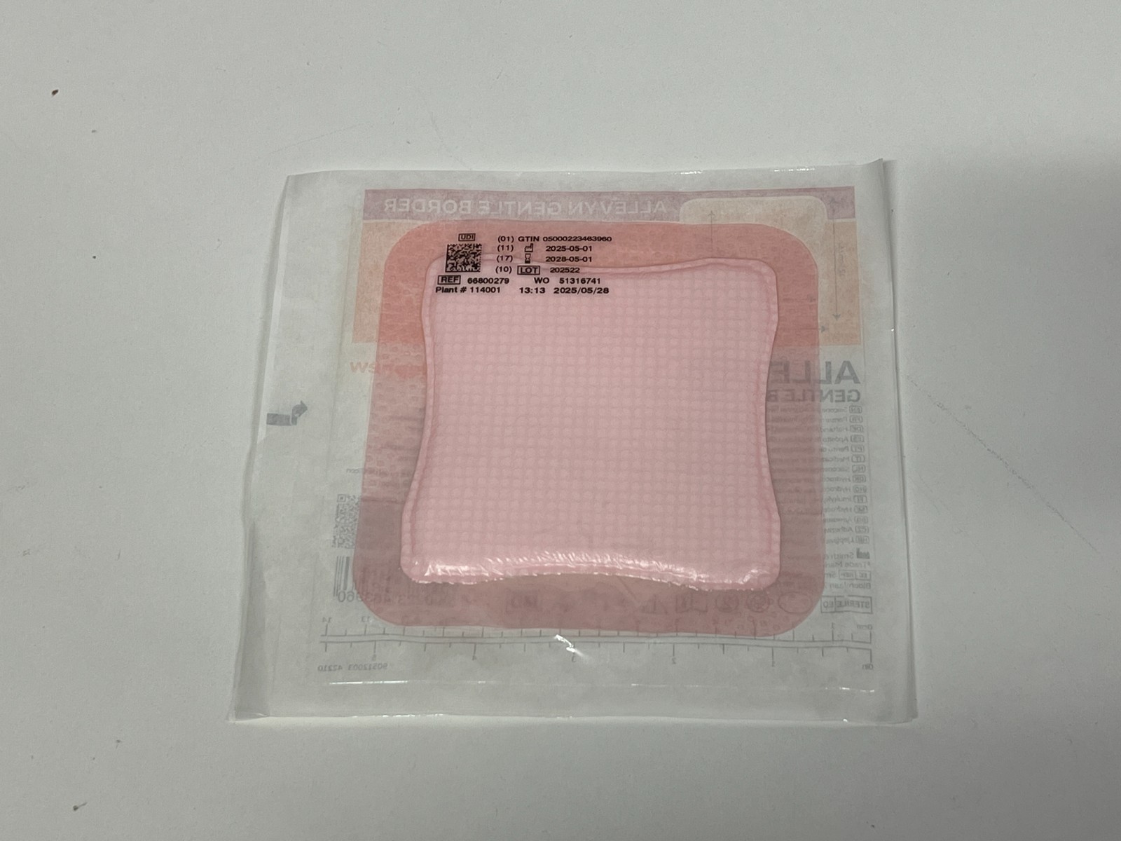 SMITH Allevyn Gentle Border 66800279 Exp.2028-05 (*EE13)