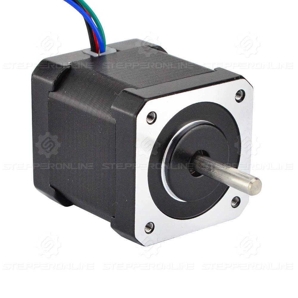 STEPPERONLINE 1x Nema 17 Stepper Motor 59Ncm(84oz.in) 2A 48mm Body 17HS19-2004S1
