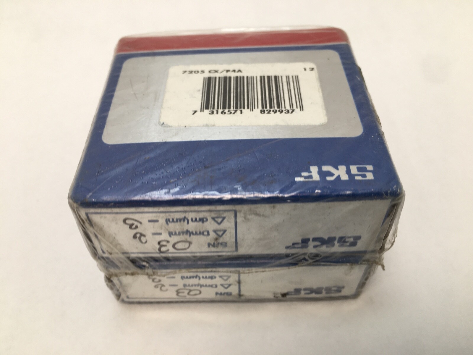 SKF 7204-ACD/P4ADGA Angular Bearing 20x47x14 mm 7204-ACD-P4A-DGA Italy 2 pcs