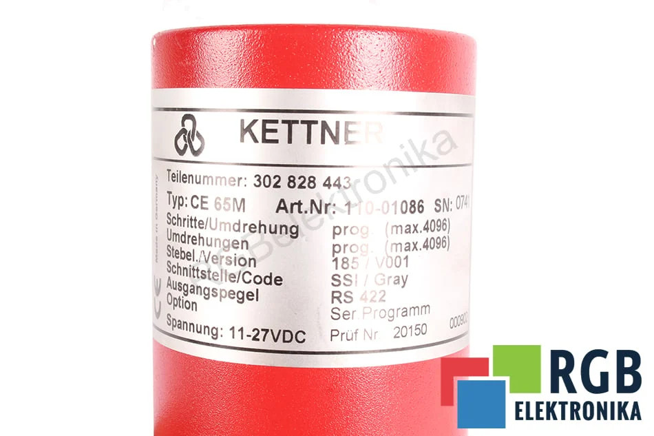 CE65M 110-01086 KETTNER – Refurbished – 24 Months Warranty