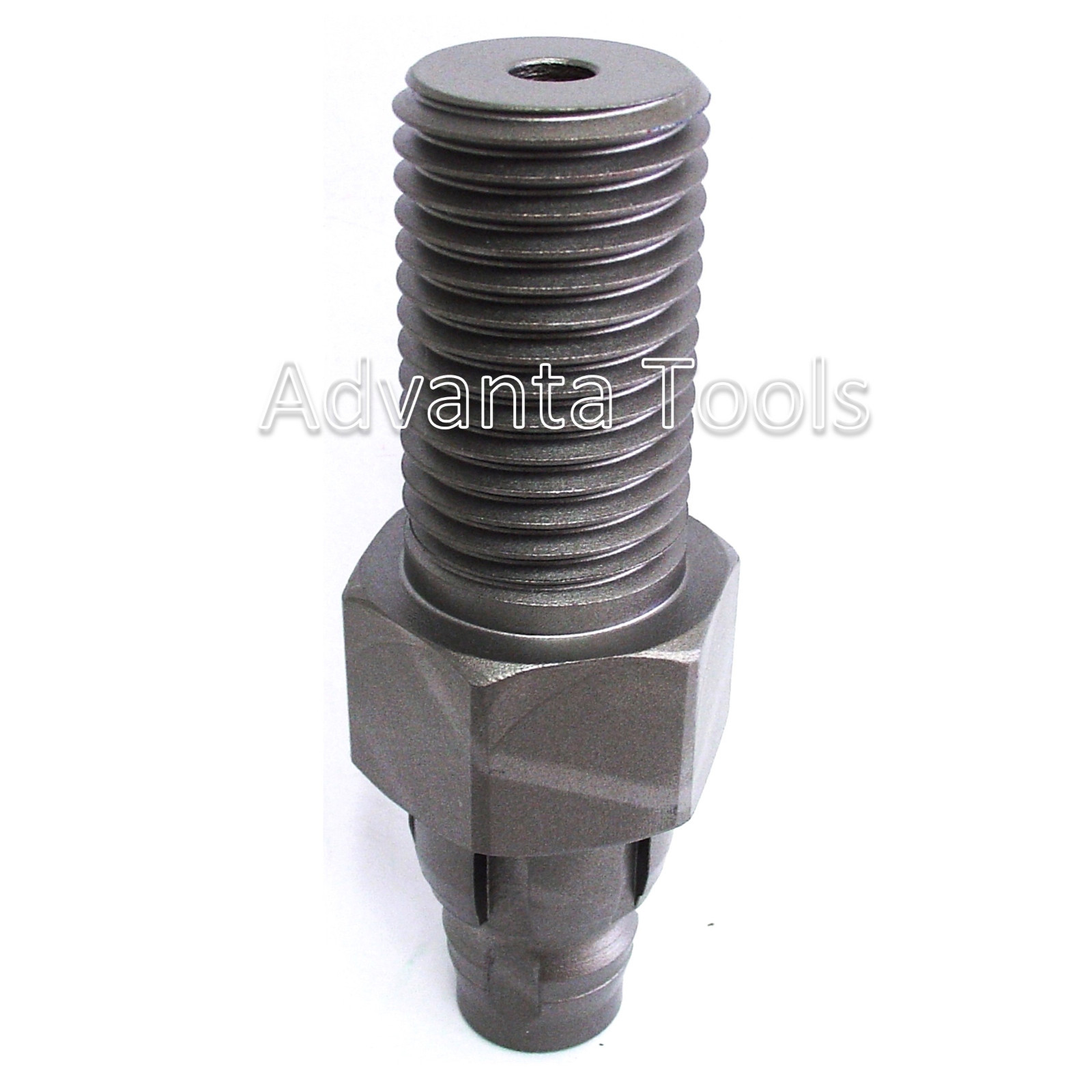 Hilti Core Drill Adapter – Convert 6 Slot BI Chuck to BS (1-1/4”-7) Male Threads