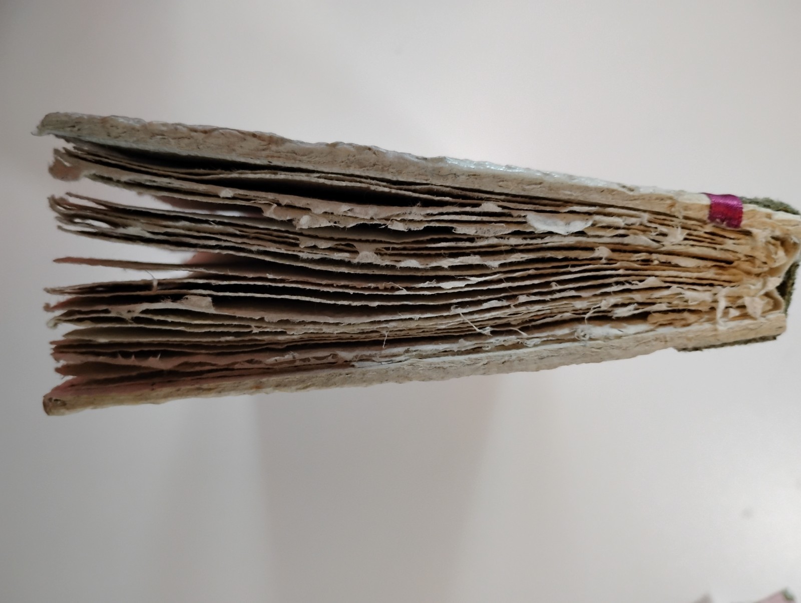 Handmade Paper With Handmade Cover Blank Book For Journaling, Photos, Scrapping