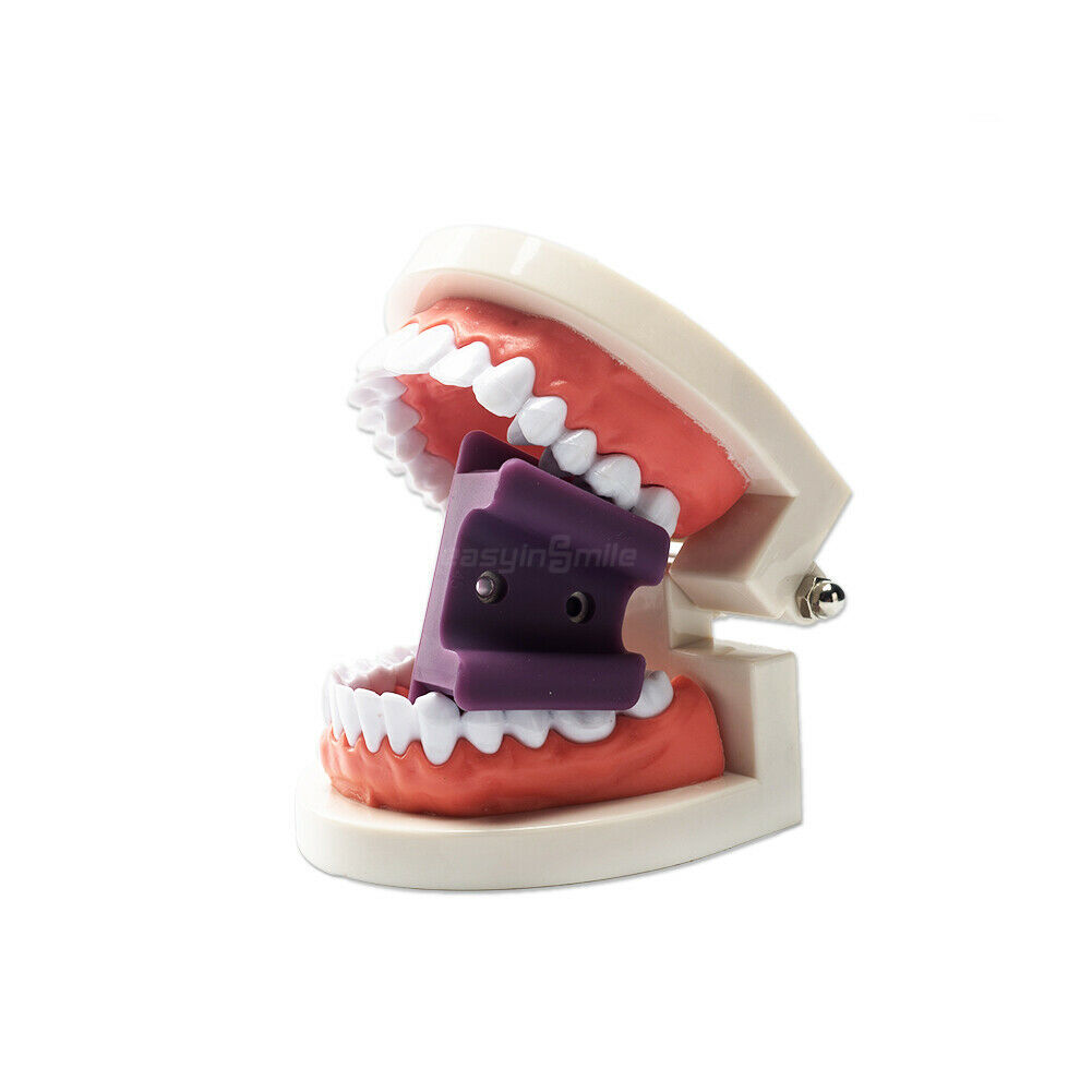 2Pc Dental Ortho Bite Block silicone Mouth Intraoral Prop Opener For Adult/Child