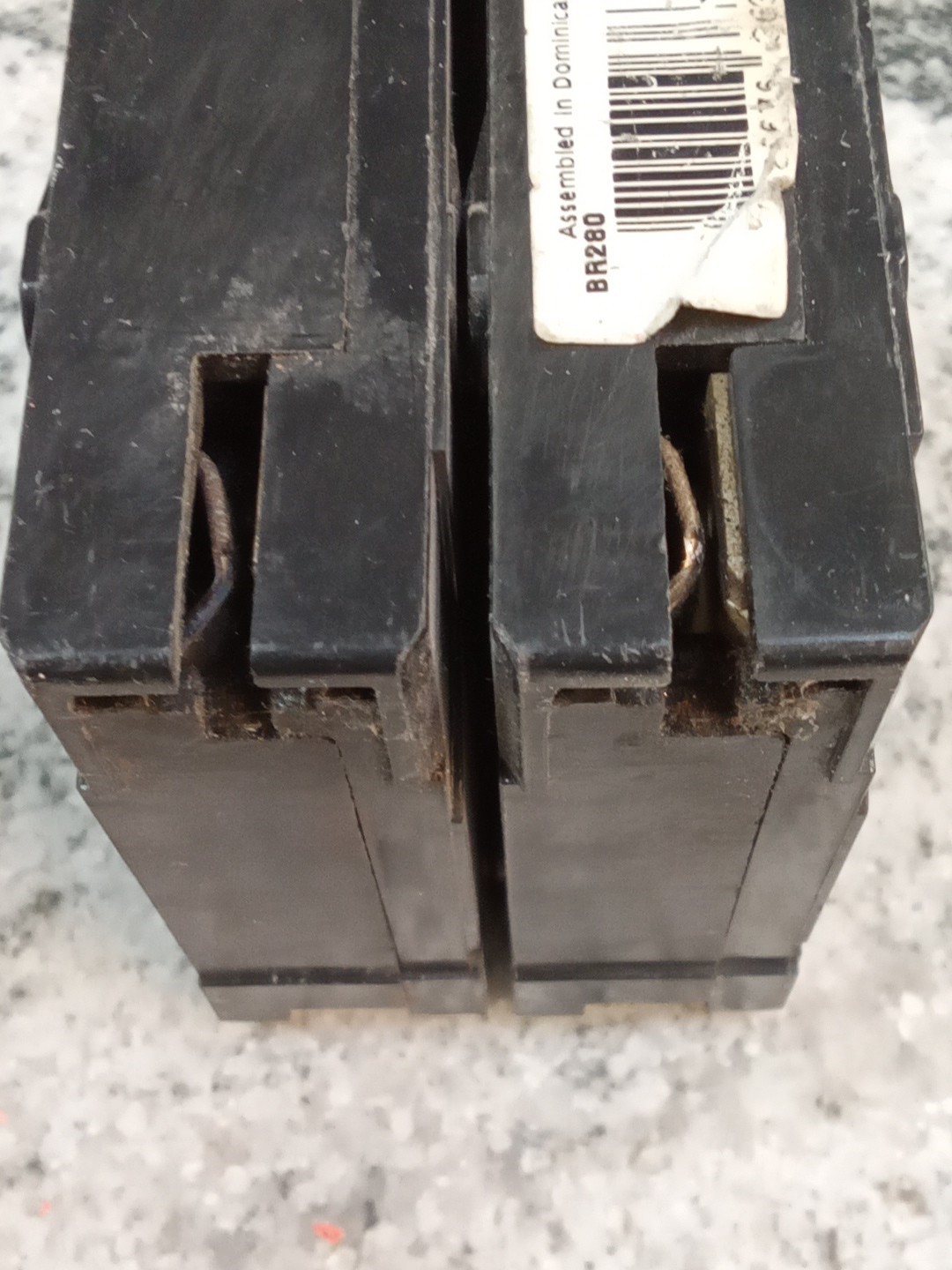 EATON/CUTLER HAMMER/BR280/C280/ 2 P/ 80 A/ Type BR/C/ Circuit Breaker/USE(19CB4