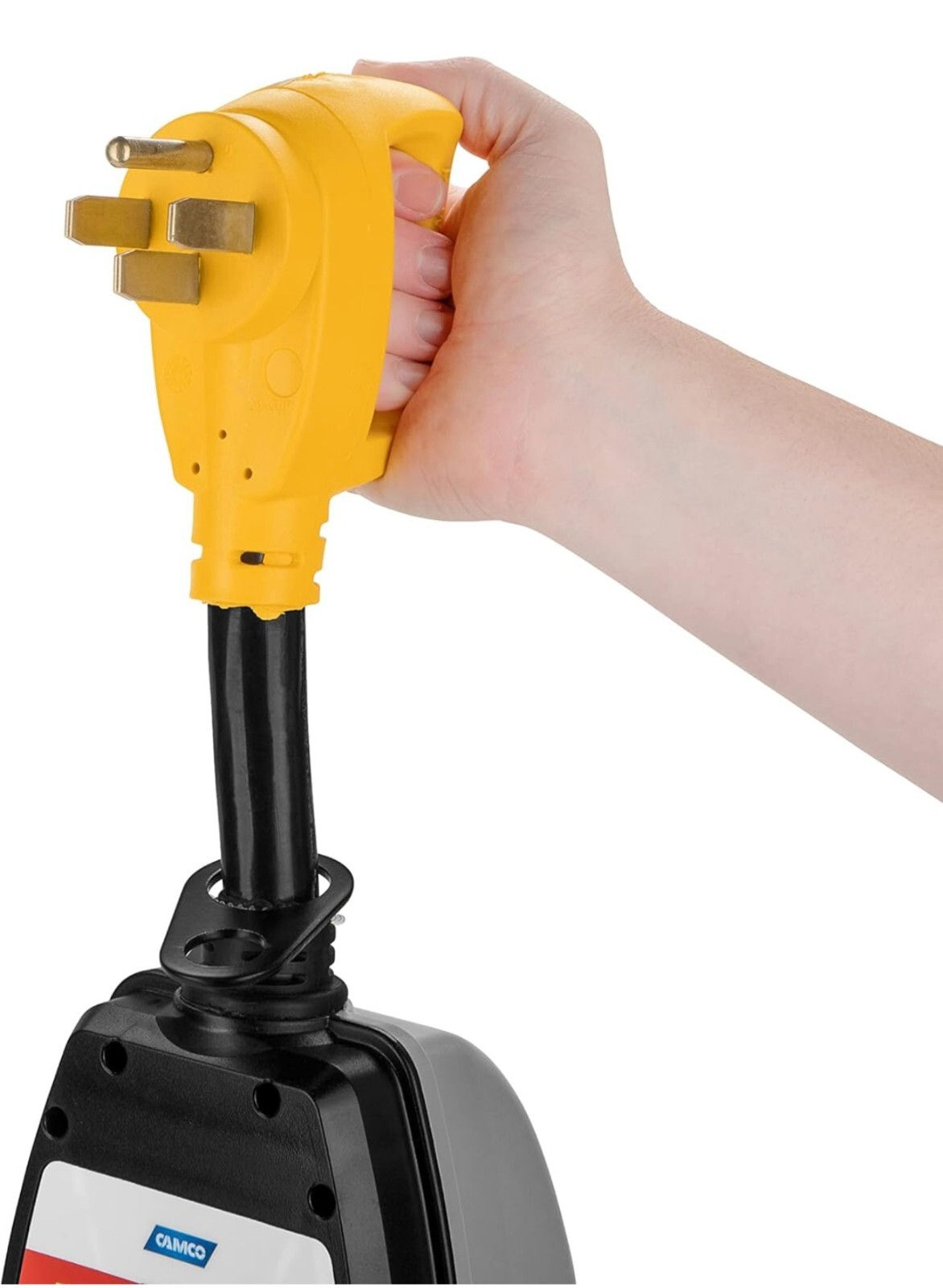 Camco Power Grip – Circuit Analyzer – 50Amp 24″ Dogbone 125V / 250V | 55313