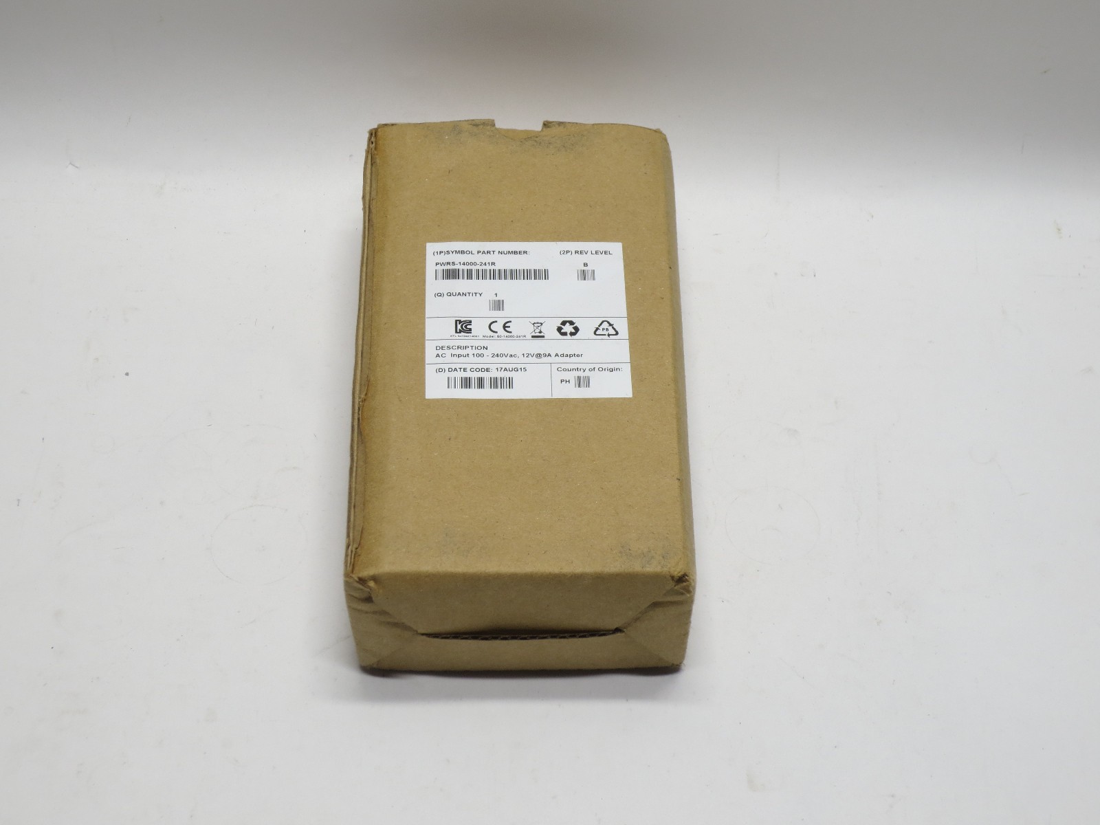 Symbol PWRS-14000-241R AC Power Adapter 50-14000-241R – New Open Box
