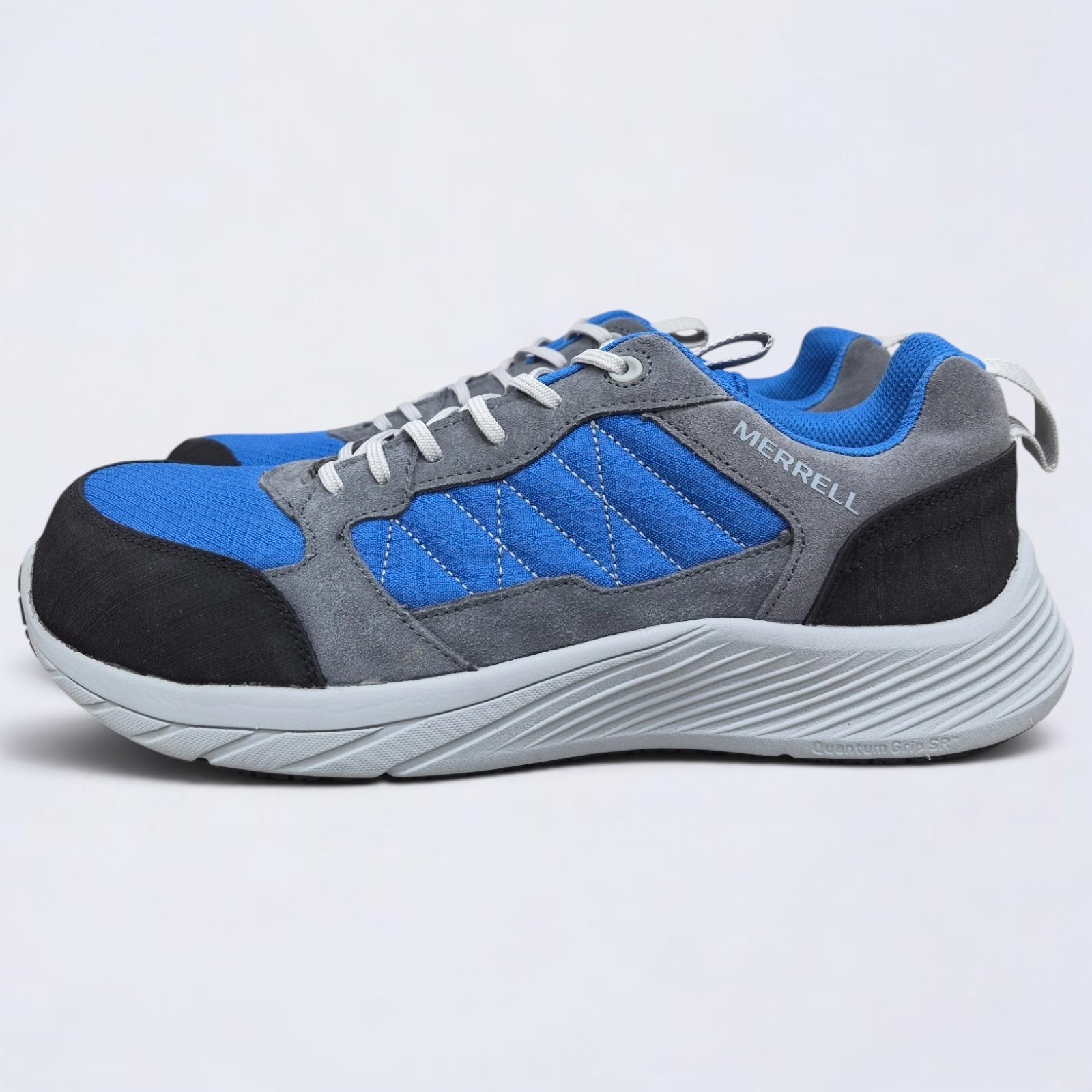 Merrell Work Alpine Sneaker CF Work Shoes Men’s 11 Blue Gray Safety Toe NWOB