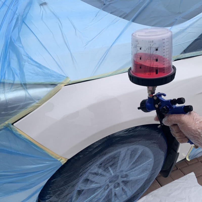 Paint Spray Gun No-clean Spray Gun Tank Disposable Inner Cup 200/400/600/800 ml