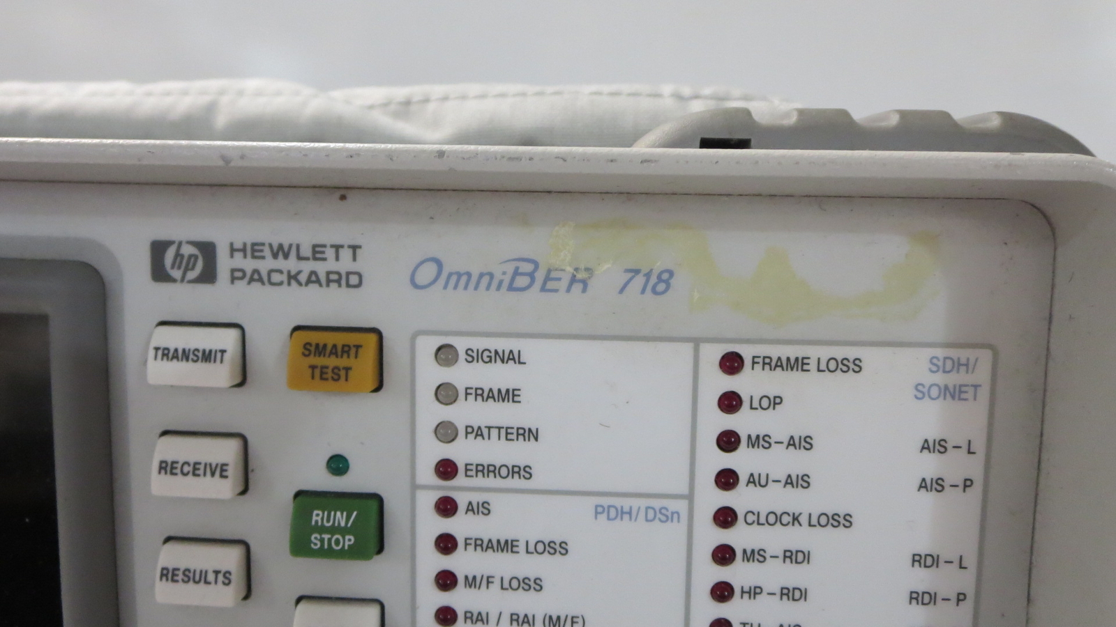 AGILENT 37718A OMNIBER 718 COMMUNICATIONS PERFORMANCE ANALYZER OPTION 002; 012