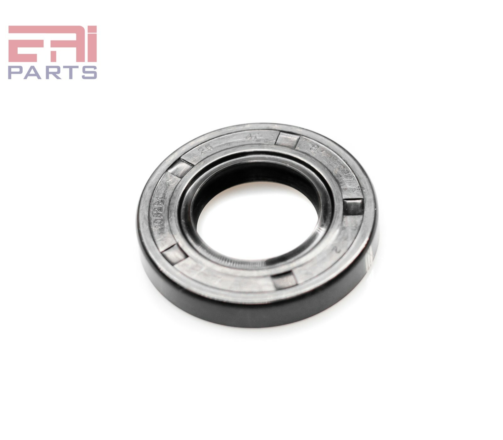 EAI Metric Oil Shaft Seal 25X47X8mm Dust Grease Seal TC Double Lip w/ Spring