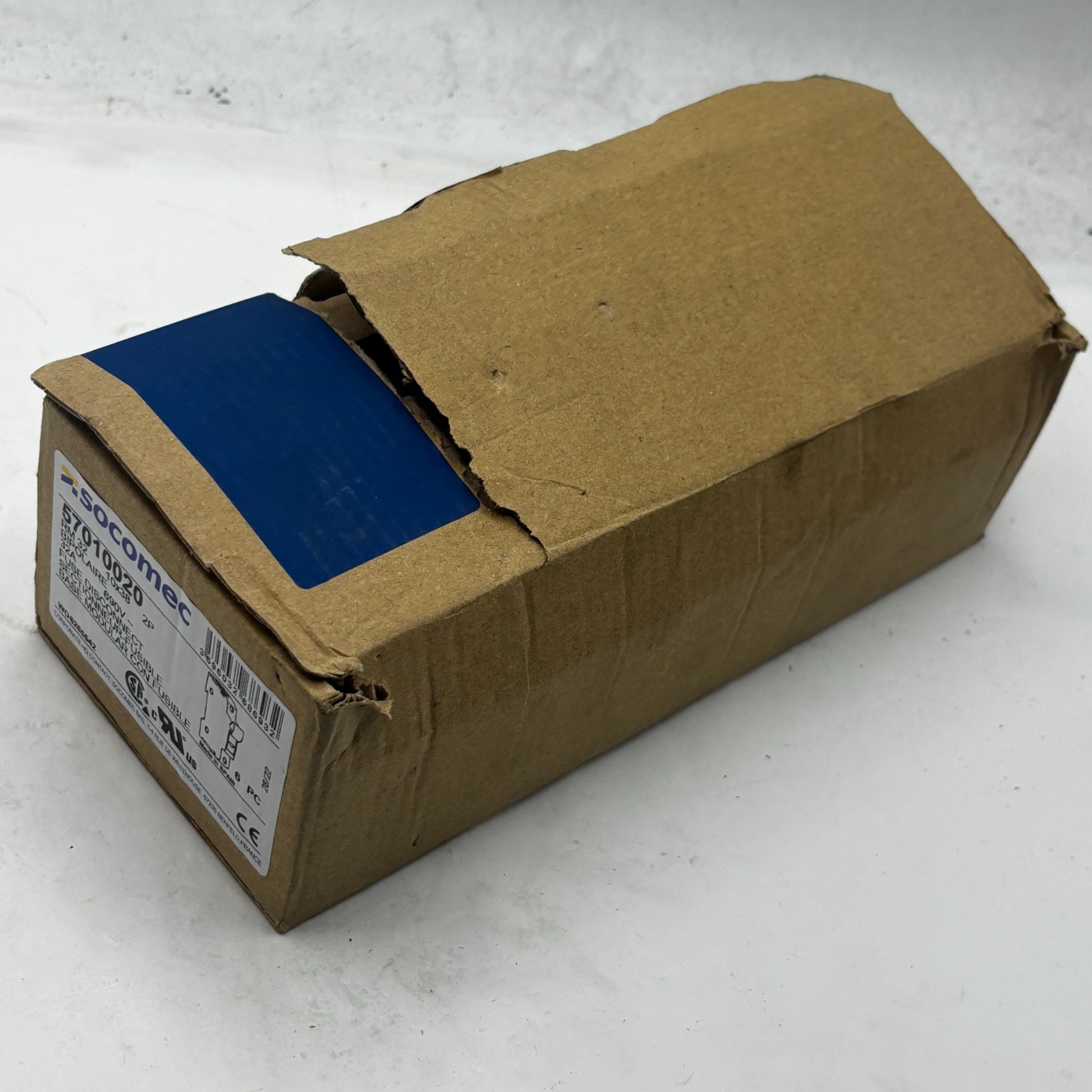 SOCOMEC Fuse Holders On Rail,RM32 32A 10X38 60269 57010020