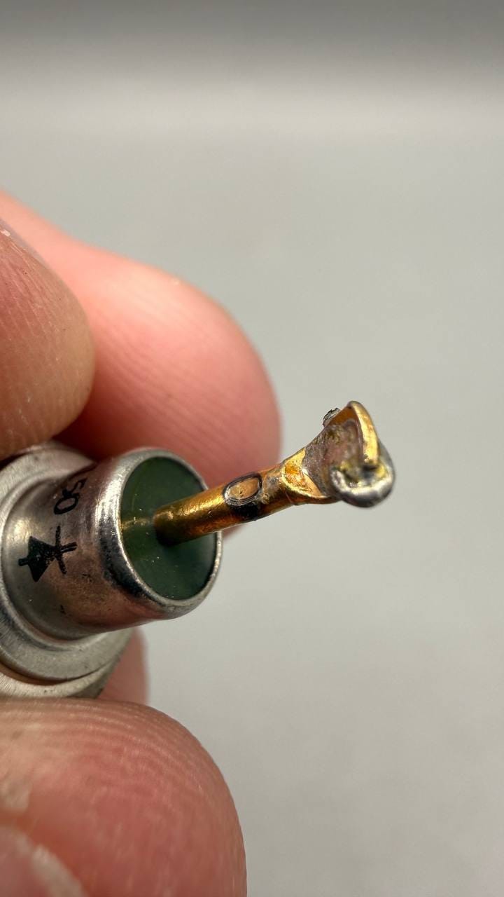 Lot of 9 Motorola 1N3005B 10W 100V Stud Mount Zener Diodes DO-4 Vintage