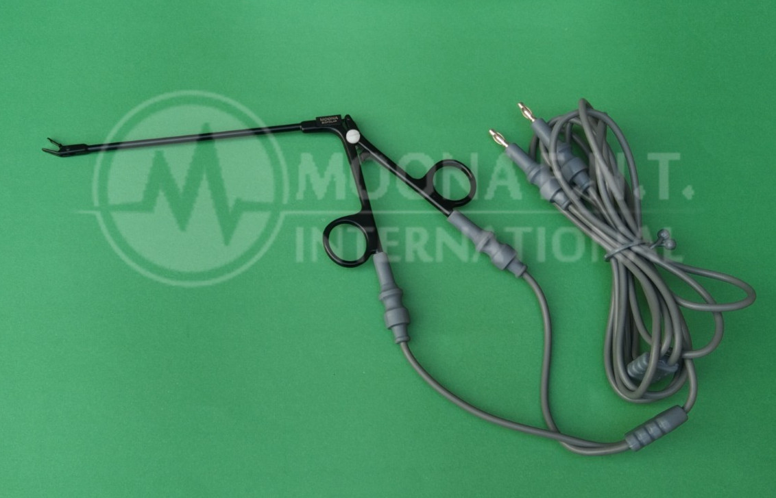 Bipolar Forcep, 15° Up Angle Tip & 15cm Working Length for Coagulation