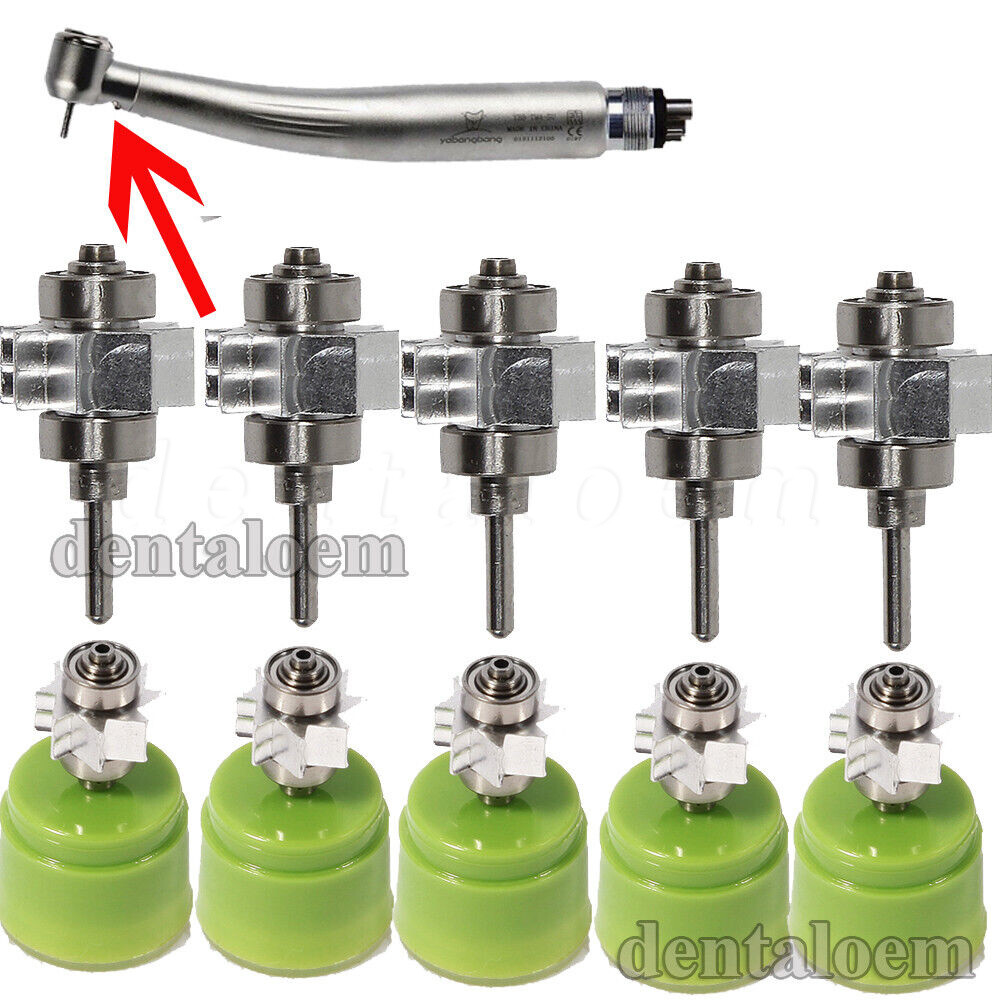 Dental Cartridge Turbine Rotor For Yabang LED E-generator Handpiece YBM/YBB VO