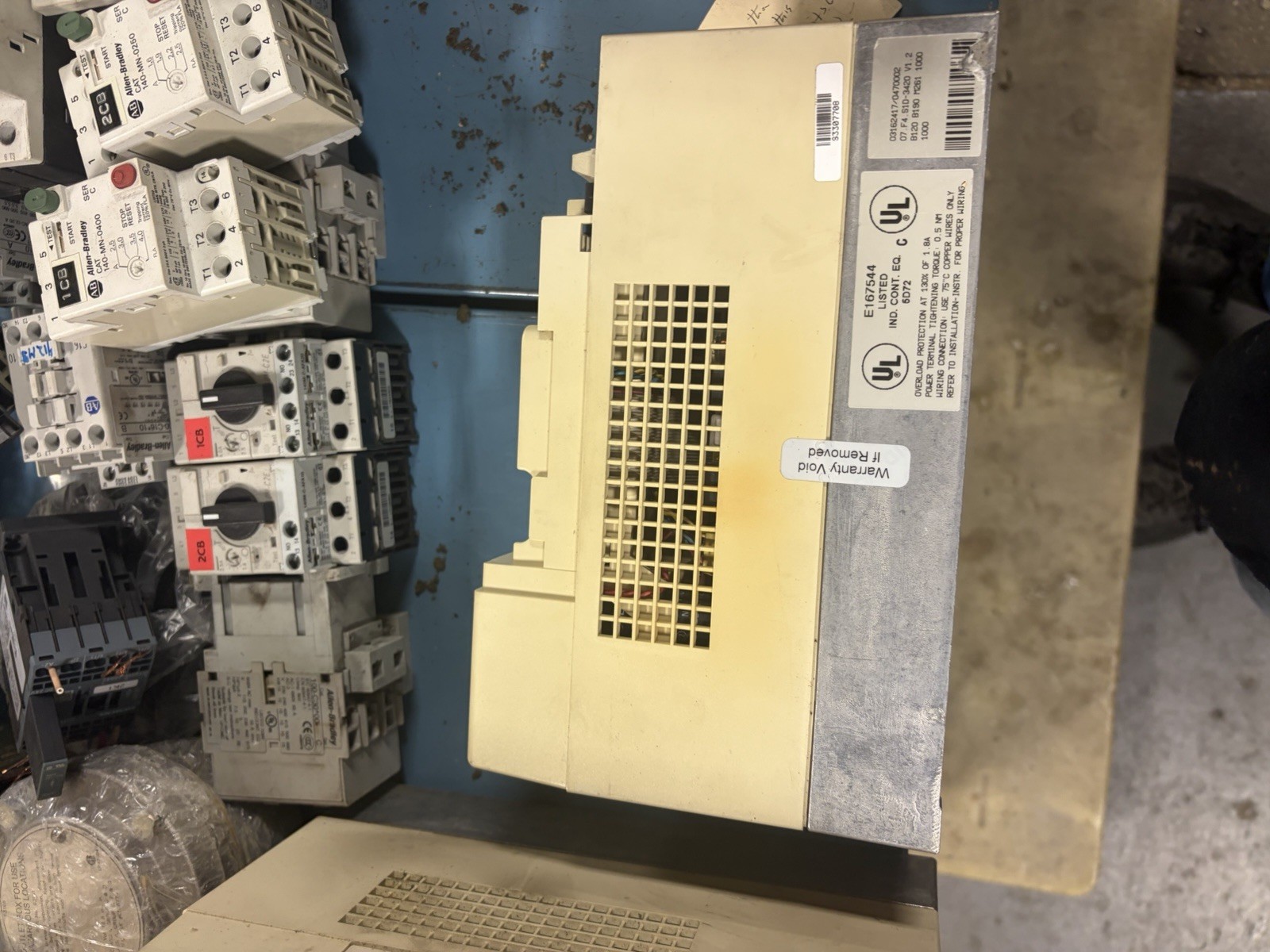 KEB 07.F4.S1D-3420 V1.2 Combivert AC Drive 3PH 1.8KVA 480V 1.8A