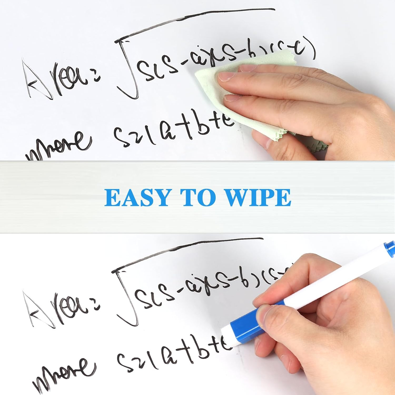 White Board Wallpaper, White Board Roll, Stick on White Boards for Wall Office