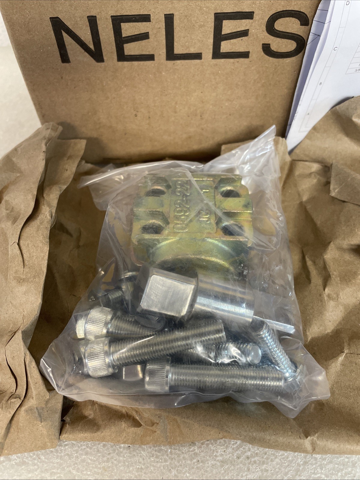 Valmet Neles LK-1720 Valve Actuator Linkage Kit MA0044390 New Opened Box